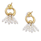 Boucles d'oreilles Cartier, "Pompons", or jaune, perles. - Castafiore