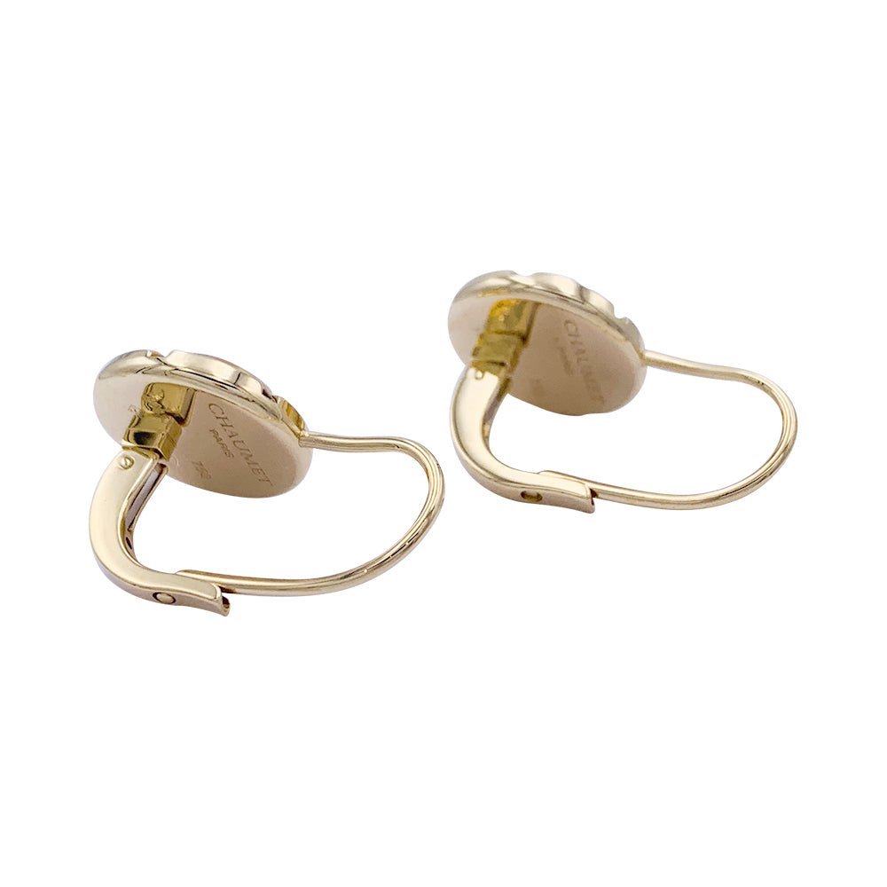 Boucles d'oreilles Chaumet, "Class One Croisière", or jaune, citrines, diamants - Castafiore