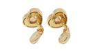 Boucles d'oreilles Chopard Happy Diamonds en or jaune et diamant - Castafiore