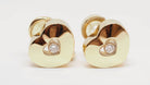 Boucles d'oreilles CHOPARD "Happy Diamonds " en or jaune et diamant - Castafiore