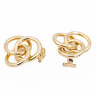 Boucles d'oreilles Clips CARTIER en or jaune - Castafiore