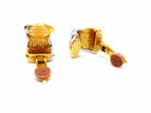 Boucles d'oreilles Clips en 2 ors - Castafiore