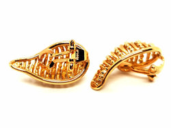 Boucles d'oreilles Clips en or jaune - Castafiore