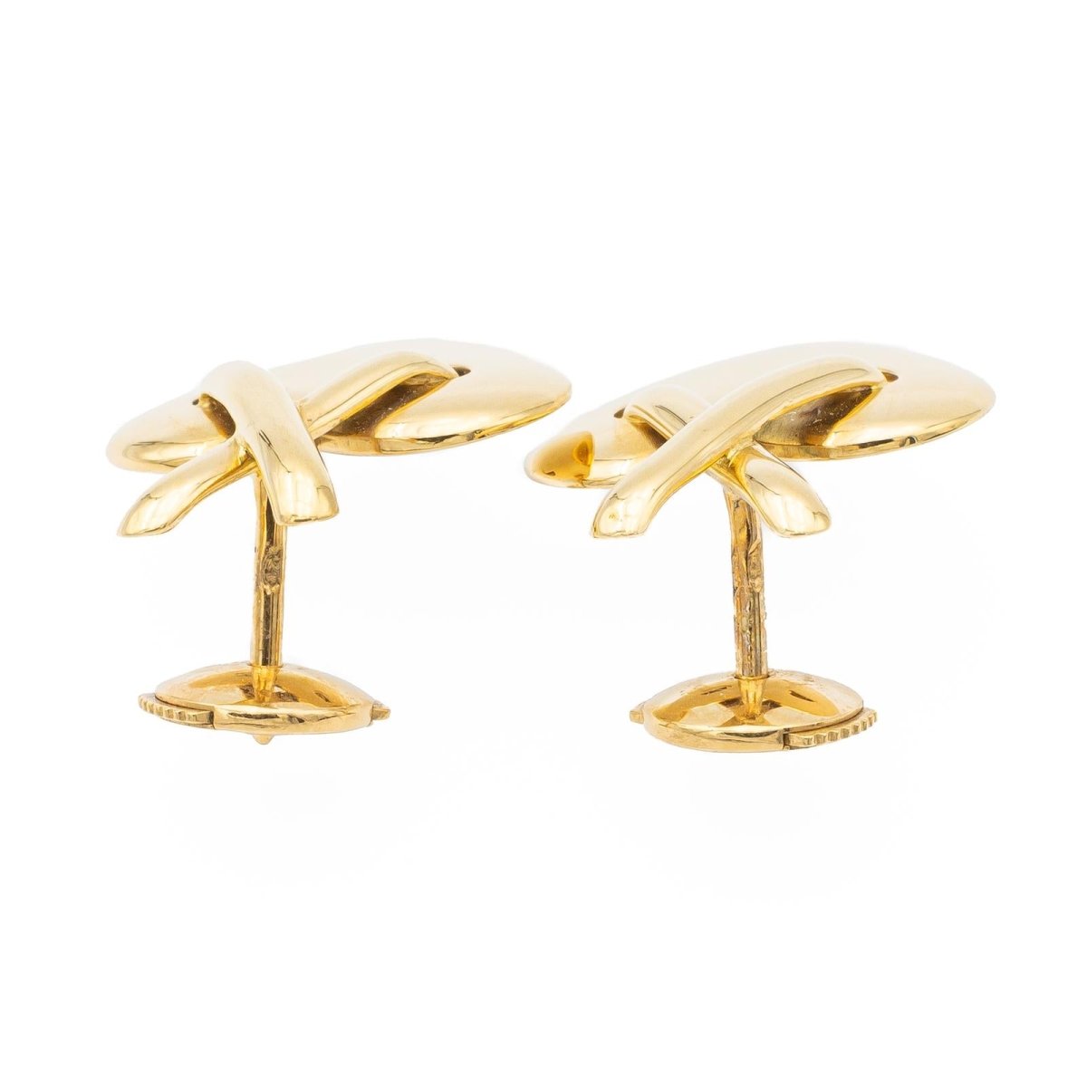 Boucles d'oreilles coeur en or jaune - Castafiore