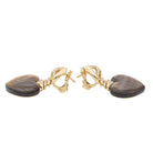 Boucles d'oreilles Coeur Or jaune Nacre - Castafiore