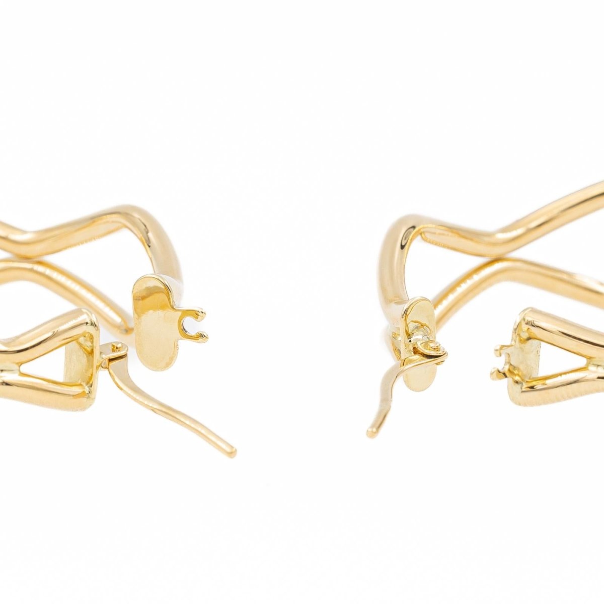 Boucles d'oreilles Créoles en or jaune - Castafiore