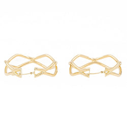 Boucles d'oreilles Créoles en or jaune - Castafiore