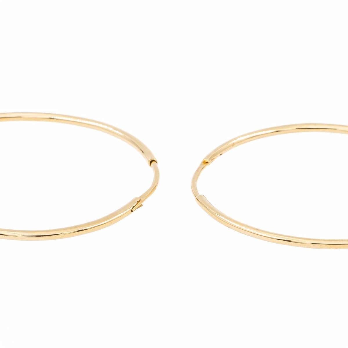 Boucles d'oreilles Créoles Or jaune - Castafiore