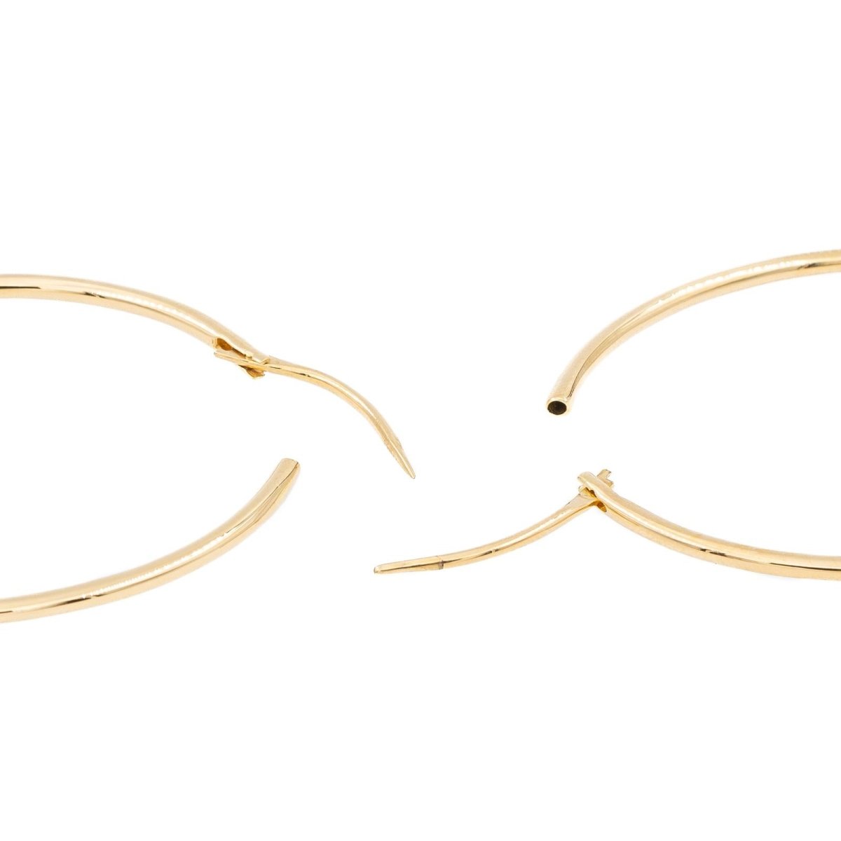 Boucles d'oreilles Créoles Or jaune - Castafiore