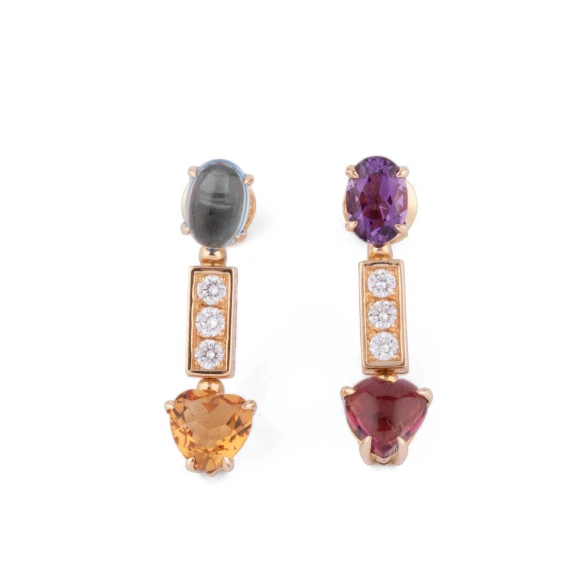 Boucles d'oreilles de la maison Bvlgari modèle Elisia - Castafiore