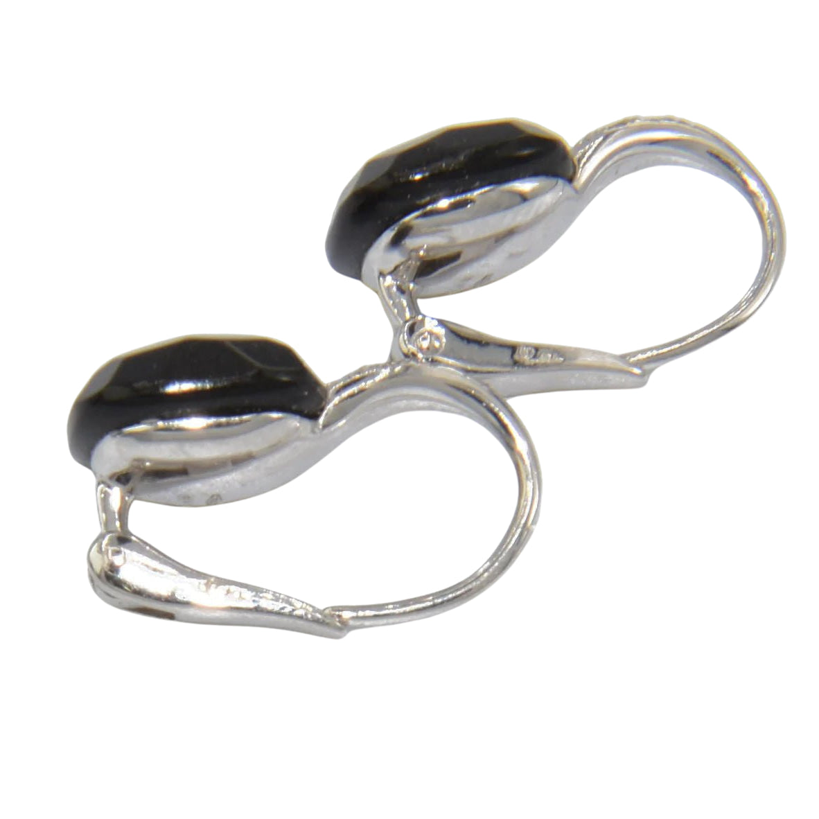 Boucles d'oreilles de la maison Pomellato en onyx et diamant modèle Capri - Castafiore