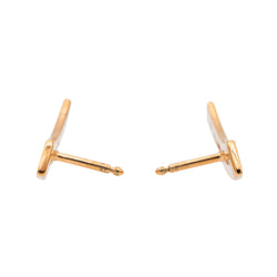 Boucles d'oreilles DINH VAN Pulse en or rose et diamants - Castafiore