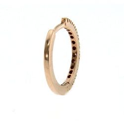 Boucles d'oreilles en or avec diamants - Castafiore