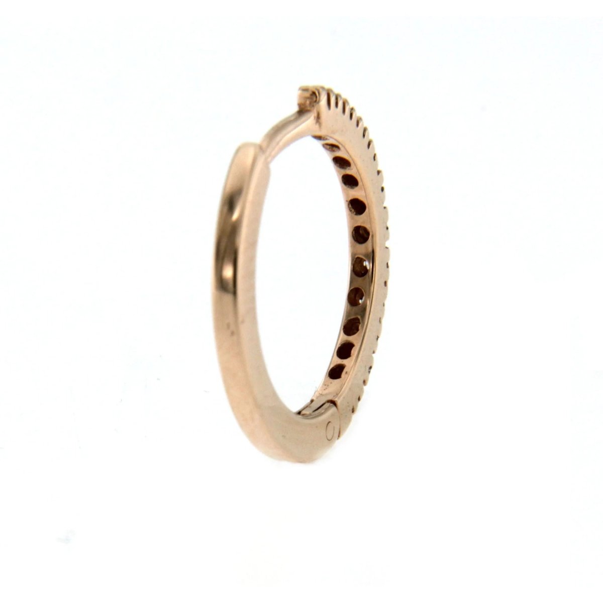 Boucles d'oreilles en or avec diamants - Castafiore