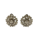 Boucles d'oreilles en or blanc et diamant - Castafiore