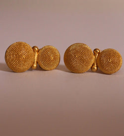 Boucles d'Oreilles En Or Grec 22 Carats