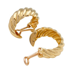 Boucles d'oreilles HERMES vintage - Castafiore