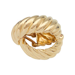 Boucles d'oreilles HERMES vintage - Castafiore