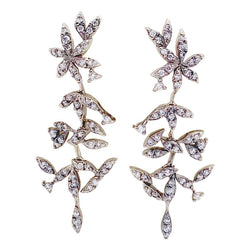 Boucles d'oreilles H.Stern, "Nature", or, diamants. - Castafiore