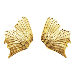 Boucles d'oreilles Lalaounis "Ailes" en or jaune - Castafiore