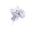 Boucles d'oreilles LAZO en or blanc et diamants - Castafiore