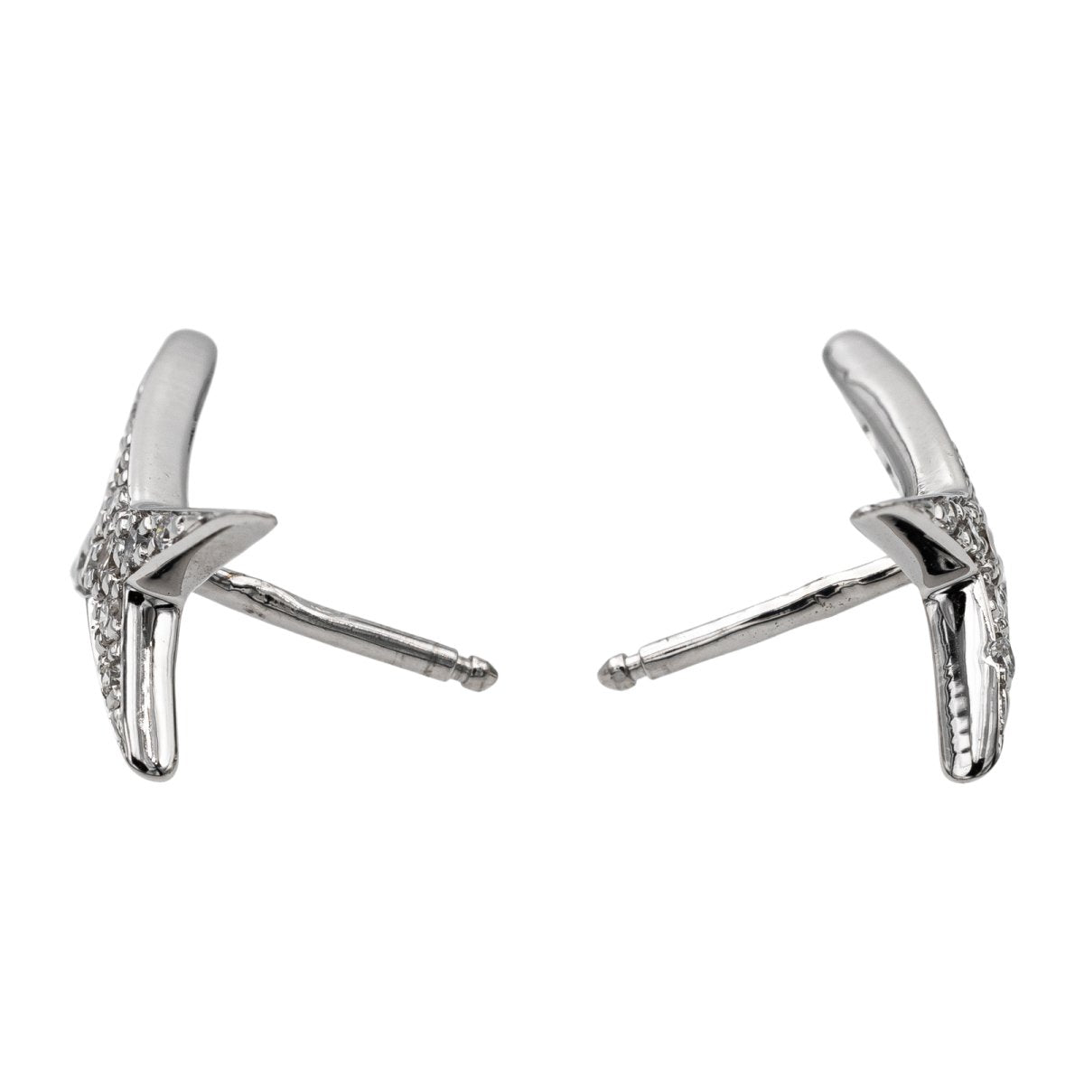 Boucles d'oreilles MAUBOUSSIN en or blanc et diamants - Castafiore