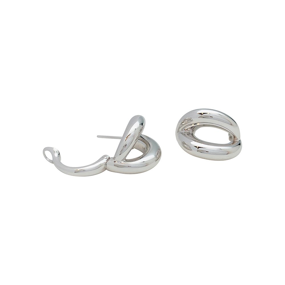 Boucles d'oreilles MAUBOUSSIN, "Twins", or blanc - Castafiore