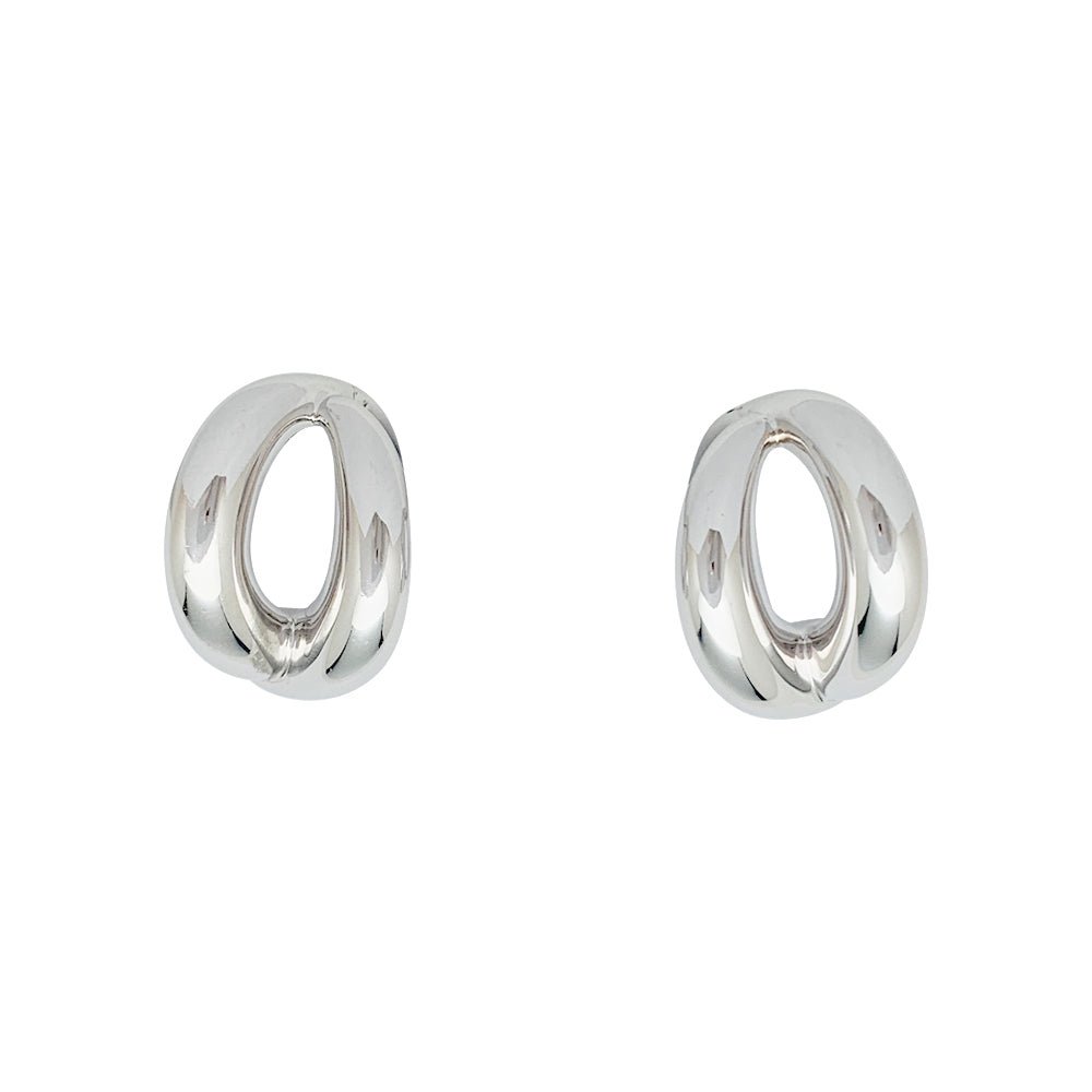 Boucles d'oreilles MAUBOUSSIN, "Twins", or blanc - Castafiore