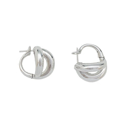 Boucles d'oreilles MAUBOUSSIN, "Twins", or blanc - Castafiore