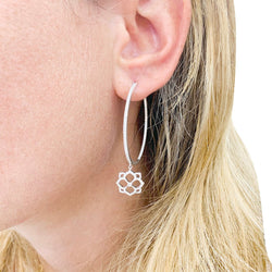 Boucles d'oreilles Messika, "Eden", or blanc, diamants. - Castafiore