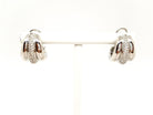 Boucles d'oreilles Or blanc Diamant - Castafiore