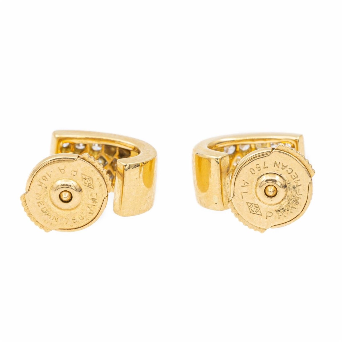 Boucles d'oreilles Or jaune Diamant - Castafiore