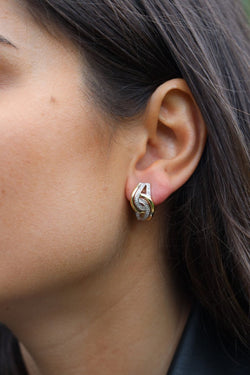 Boucles d'oreilles Or jaune Diamant - Castafiore