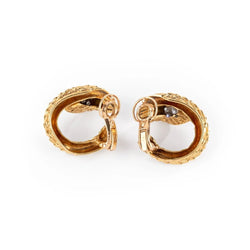 Boucles d'oreilles or jaune et diamants de la Maison Boucheron modèle Serpent Bohème - Castafiore