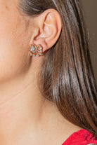 Boucles d'oreilles Or rose Diamant - Castafiore