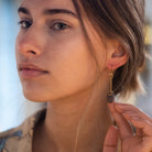 Boucles d'oreilles Pendantes GUCCI en or jaune et améthystes - Castafiore