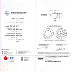 Boucles d'oreilles pendantes or blanc, platine, perles et diamants - Castafiore