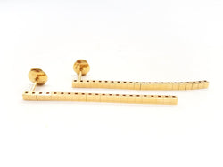 Boucles d'oreilles Pendantes Or rose - Castafiore