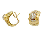 Boucles d'oreilles PIAGET "Tanagra" en or jaune et diamants - Castafiore