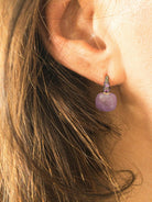 Boucles d'oreilles Pomellato capri en jade lilas - Castafiore
