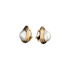 Boucles d'oreilles REPOSSI Gouttes en or jaune et perle - Castafiore