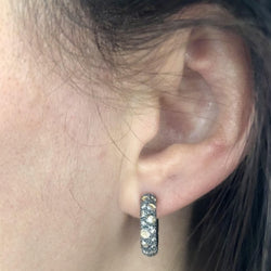 Boucles d'oreilles signées de la maison italienne Pomellato,modèle Tango - Castafiore