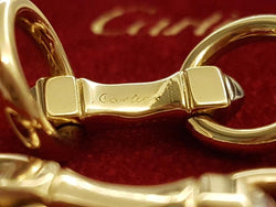 Boutons de manchette CARTIER en or jaune - Castafiore