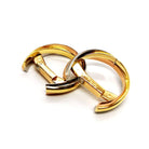 Boutons de manchette CARTIER "Trinity", 3 ors - Castafiore