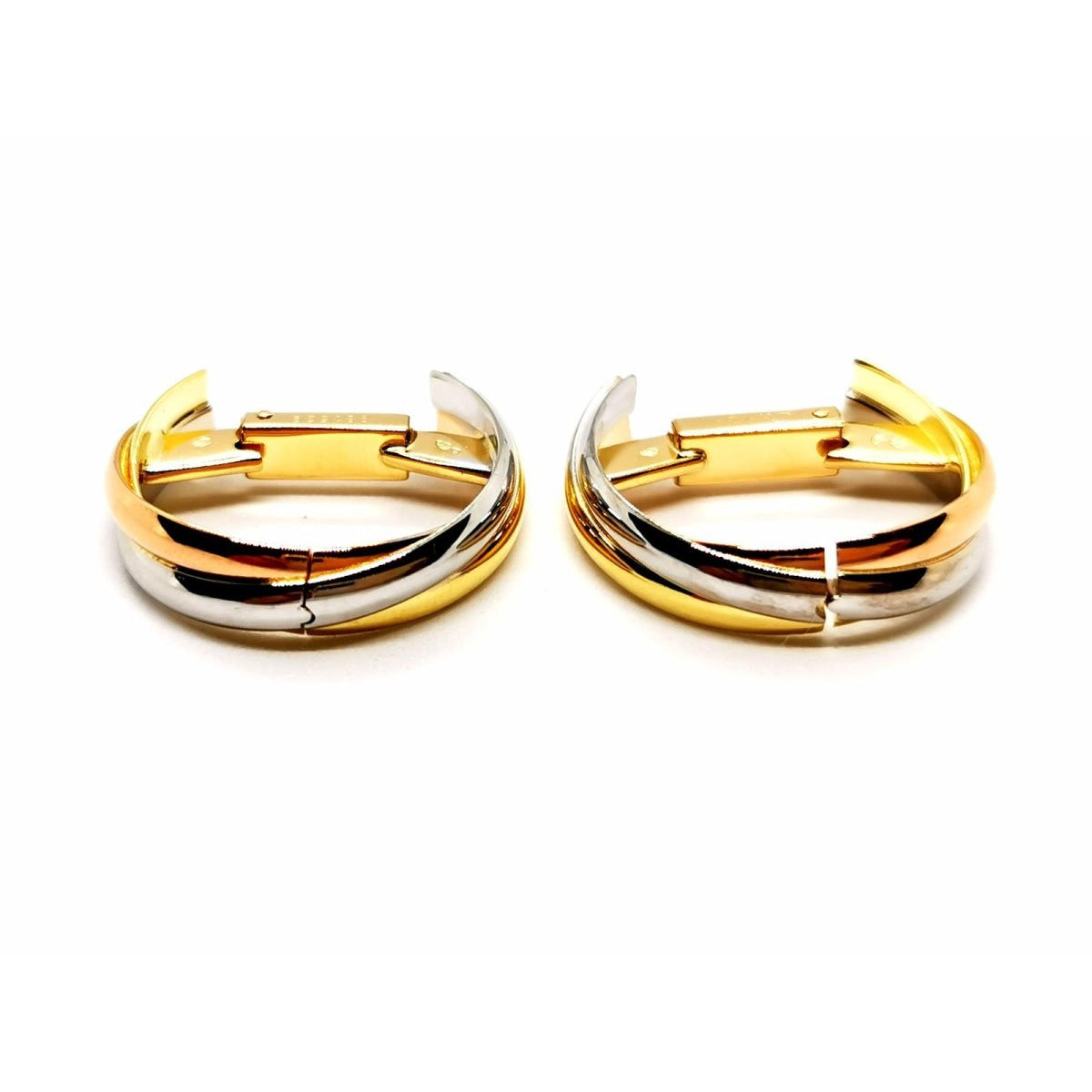 CARTIER Trinity cufflinks 3 golds