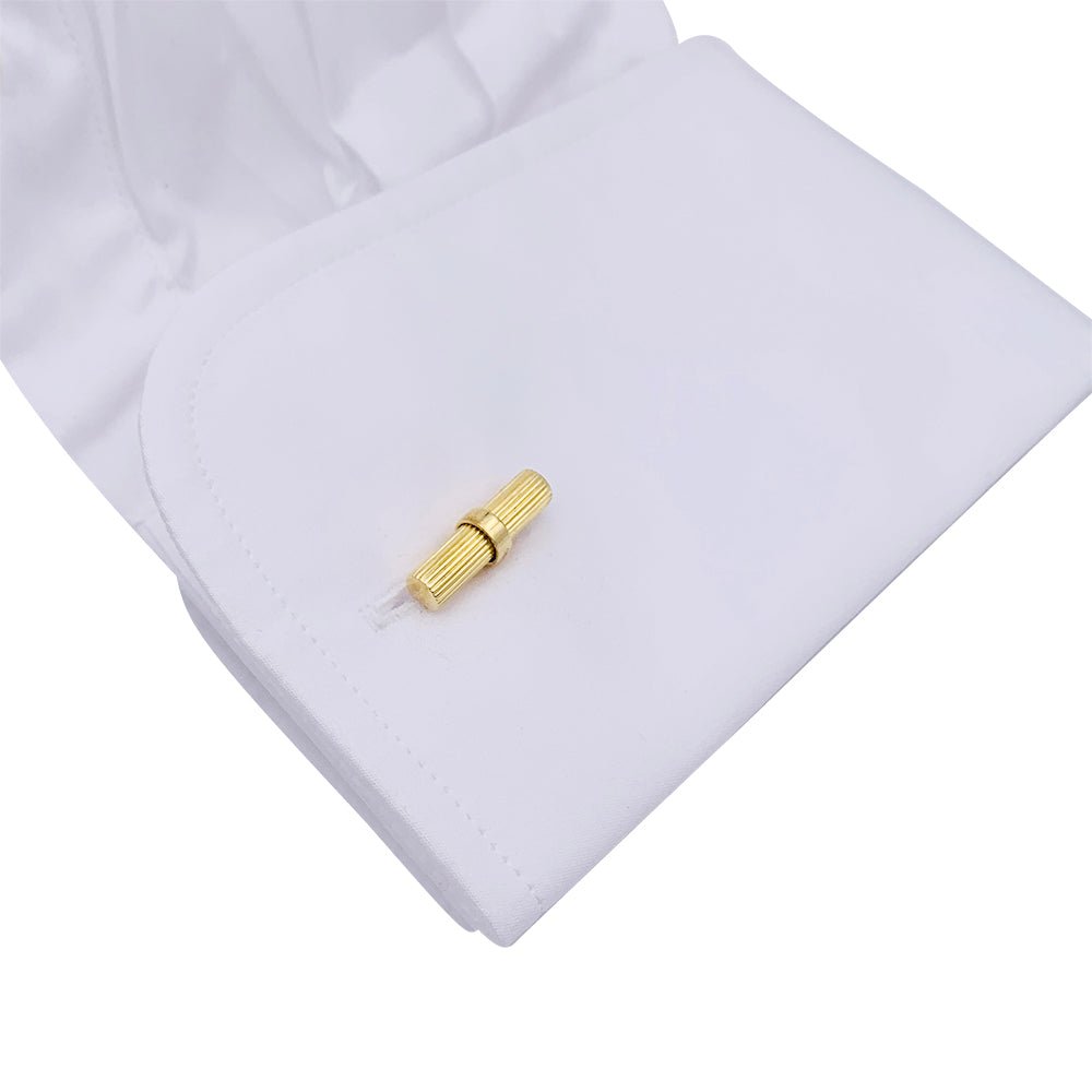 Boutons de manchette VAN CLEEF & ARPELS en or jaune - Castafiore