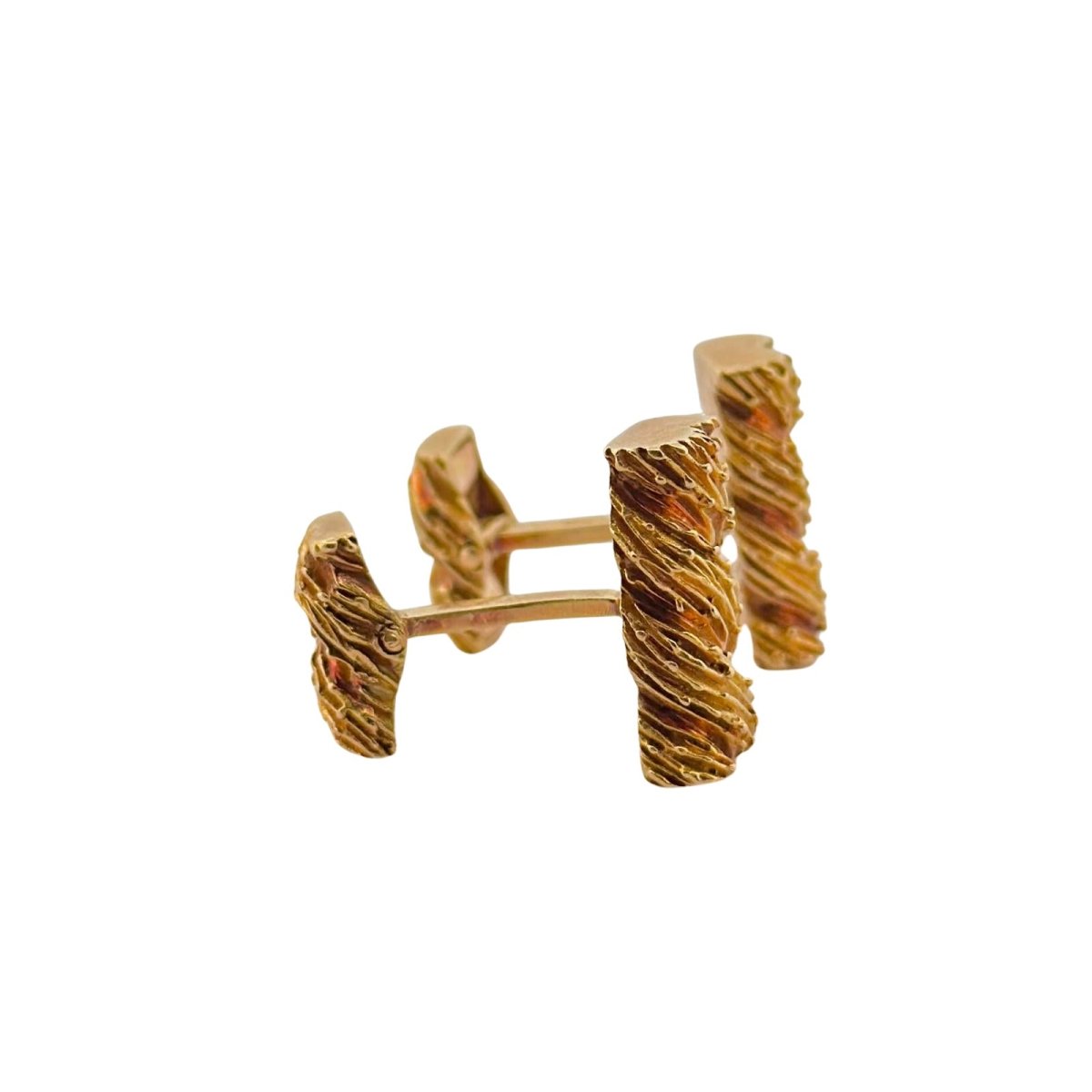 Boutons de manchette VAN CLEEF & ARPELS en or jaune - Castafiore