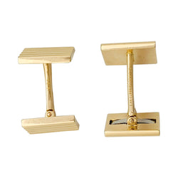 Boutons de manchette vintage Van Cleef & Arpels or jaune - Castafiore