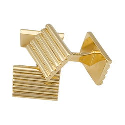 Boutons de manchette vintage Van Cleef & Arpels or jaune - Castafiore