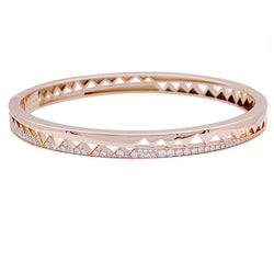 Bracelet Akillis "Capture Me", or rose, diamants. - Castafiore